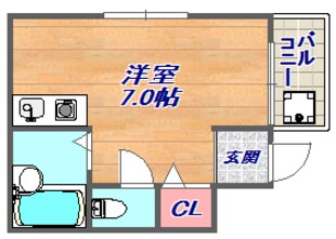 シティライフ稗原の物件間取画像